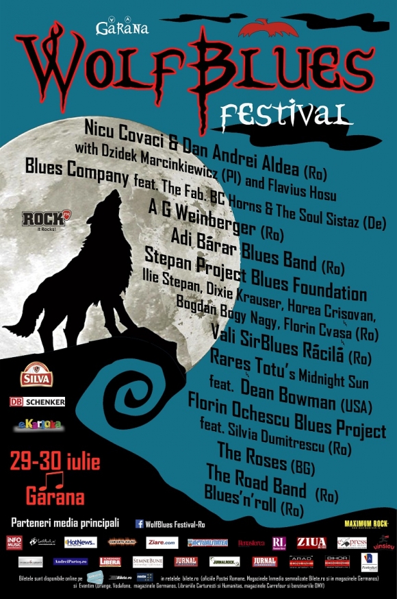 Program Wolfblues Festival la Garana