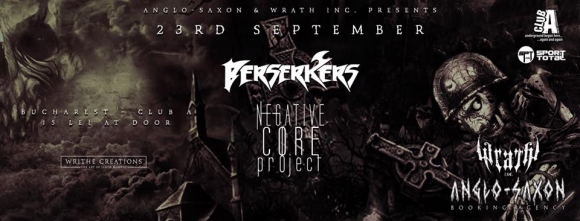 Concert Berserkers si Negative Core Project in Club A