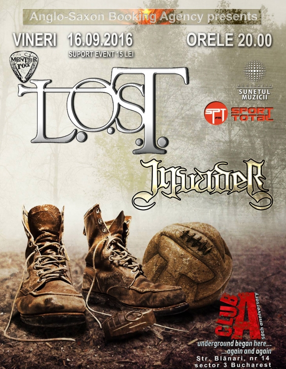 Concert LOST si Invader in Club A