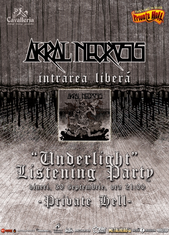 Prima auditie a noului album Akral Necrosis, in Private Hell