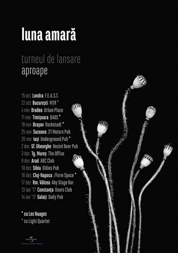 Luna Amara a lansat albumul „Aproape”