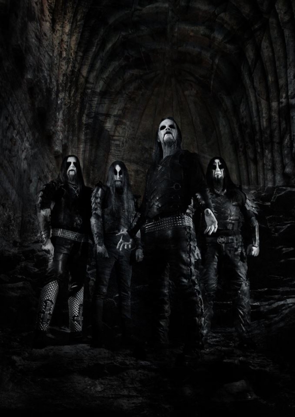 Suedezii de la Dark Funeral in concert la Bucuresti