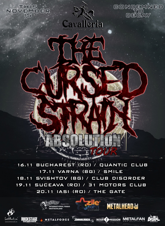 Trupa The Cursed Strain porneste in Absolution Tour