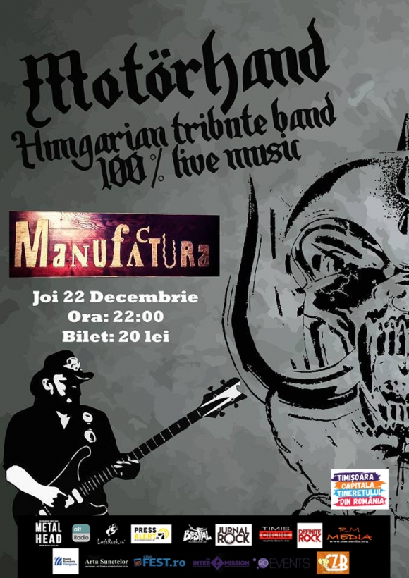 Concert Tribute Motorhead la Timisoara