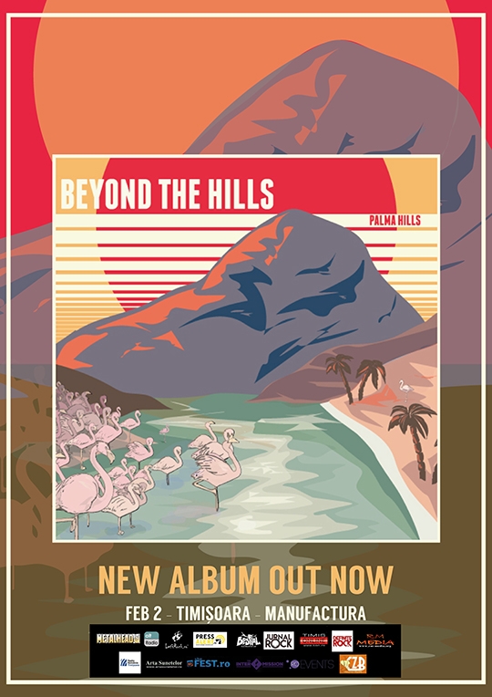 Trupa Palma Hills lanseaza albumul Beyond The Hills la Timisoara