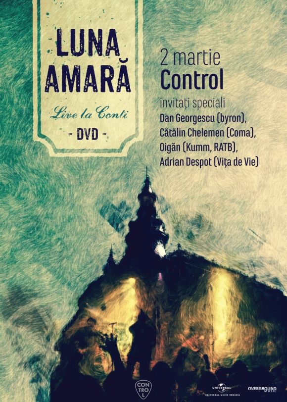 Luna Amara anunta invitatii speciali ai concertului de lansare „Live la Conti”, din Club Control