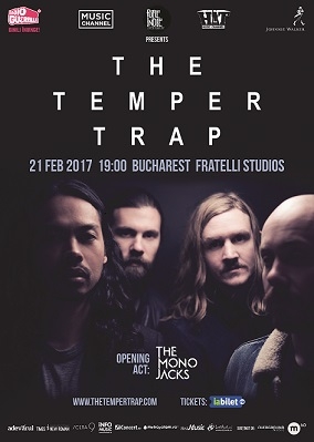 Program de acces la concertul The Temper Trap