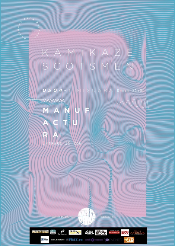 Kamikaze Scotsmen (HU) concerteaza in premiera in Romania