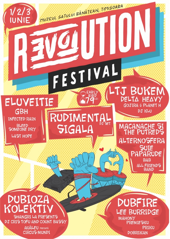 La Timisoara va avea loc Revolution Festival, eveniment non-stop de trei zile