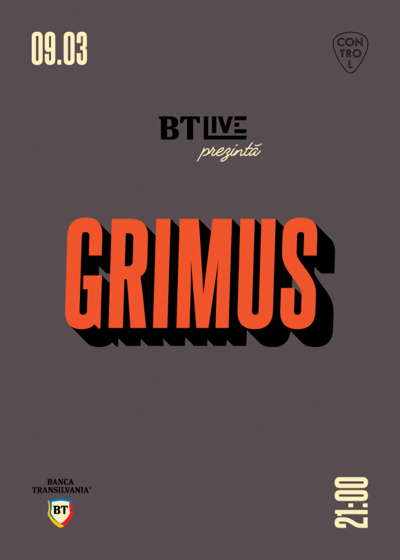 Seara BT Live cu Grimus in club Control