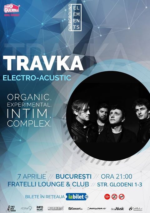 Concert Travka live Electro-Acustic pe 7 aprilie la Bucuresti