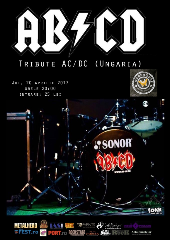 Concert tribute AC/DC cu maghiarii de la AB/CD la Brasov