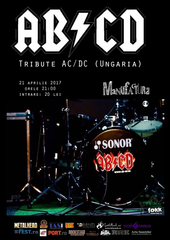 Concert tribute AC/DC cu maghiarii de la AB/CD la Timisoara