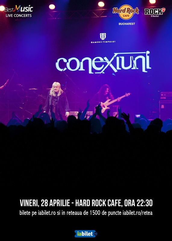 Trupa Conexiuni concerteaza in formula originala la Hard Rock Cafe