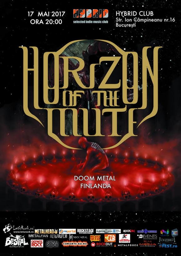 Doom metal finlandez cu Horizon of the Mute maine, in Club Hybrid