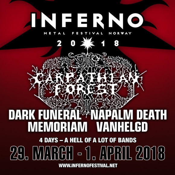 Primele trupe confirmate la Inferno Metal Festival 2018