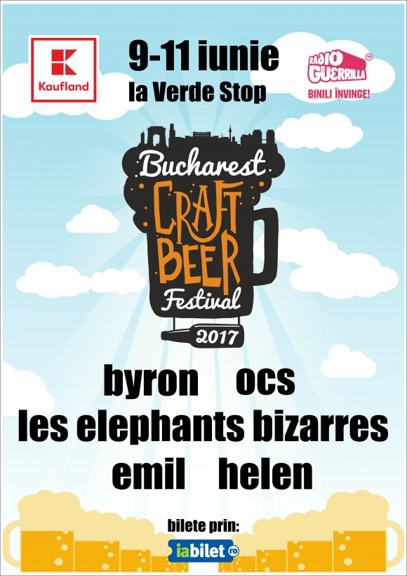 Punk, rock, indie, electro si jazz la Bucharest Craft Beer Festival