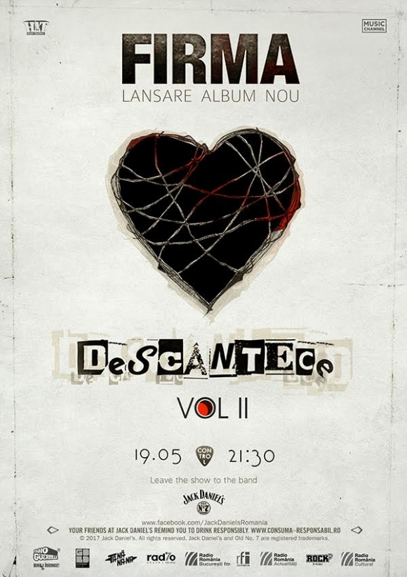 Trupa FiRMA lanseaza un nou album: ”Descantece - Vol. II”
