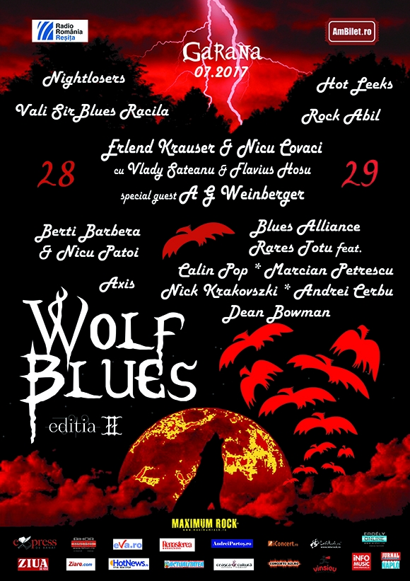 A doua editie a Festivalului Wolfblues al lui Nicu Covaci are loc la sfarsitul lui iulie