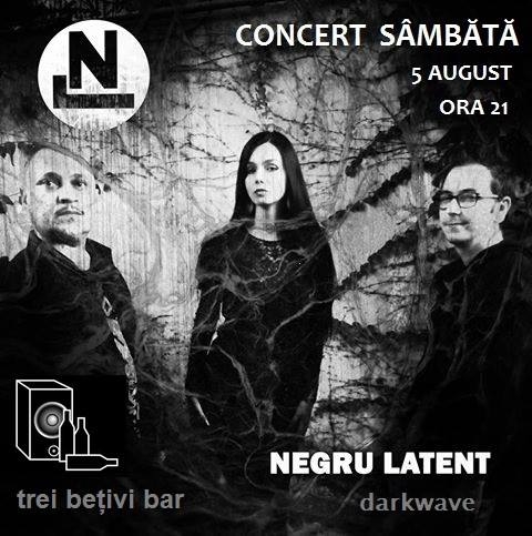 Concert al trupei Negru Latent in Club 3 Betivi