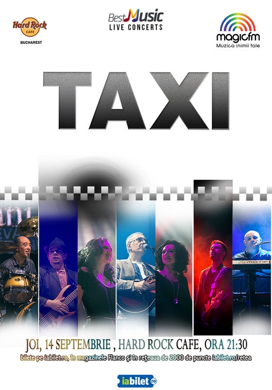 Taxi concerteaza la Hard Rock Cafe pe 14 septembrie