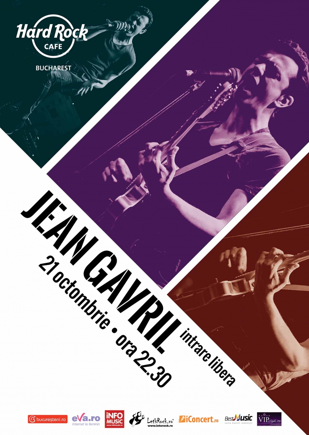 Concert Jean Gavril la Hard Rock Cafe