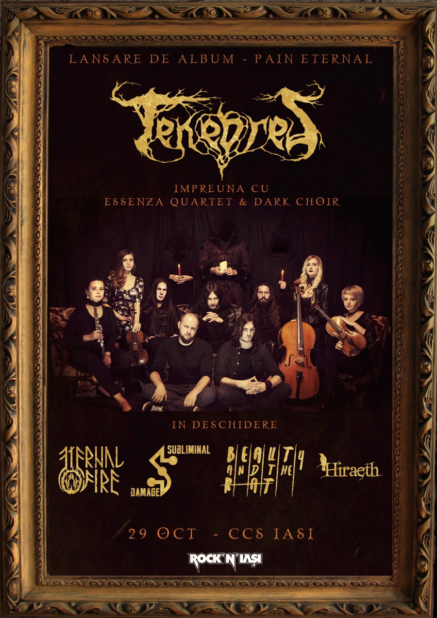 Trupa Tenebres lanseaza primul lor album - Pain Eternal