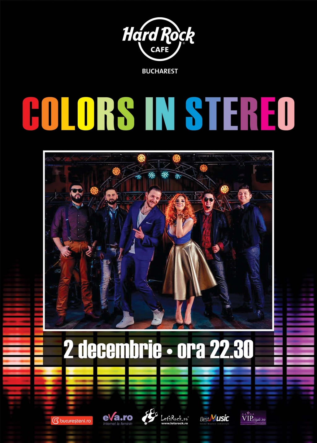 Concert Colors in Stereo la Hard Rock Cafe