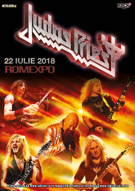 Concert Judas Priest - 'Firepower' la Romexpo din Bucuresti