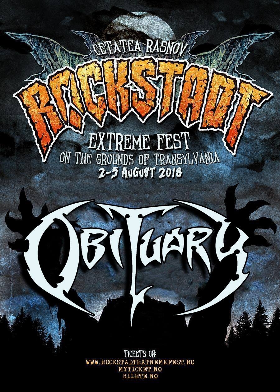 OBITUARY, headliner in prima zi de Rockstadt Extreme Fest