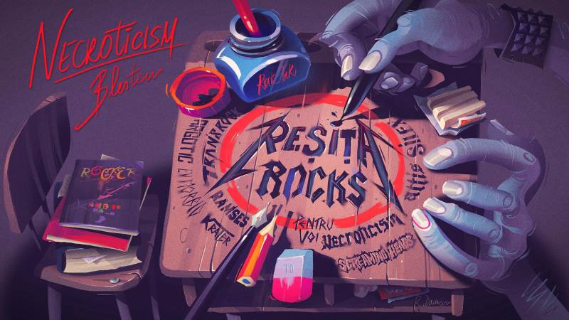 RESITA ROCKS lanseaza piesa “Blestem”, alaturi de Vlad Busca si Adrian “Molester” Dan