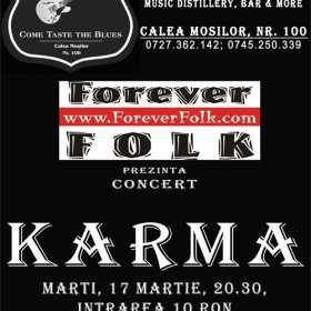 Forever Folk prezinta concert KARMA
