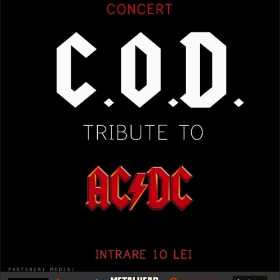 Tribut AC/DC cu trupa C.O.D. in Fire Club