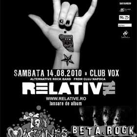 Lansare de album Relative in Vox Club Suceava