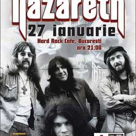 Detalii bilete la concertul Nazareth din Hard Rock Cafe Bucuresti