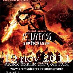 Daca ai bilet la Amon Amarth - As I Lay Dying - SepticFlesh intri gratuit la Romanian Rock Meeting