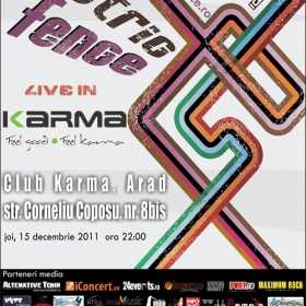 Concert Electric Fence in club Karma din Arad