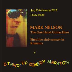 Concert Mark Nelson, The One Hand Guitar Hero in Ageless Club