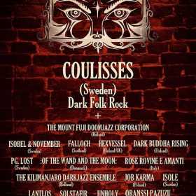 Coulisses este a 16-a trupa anuntata la Dark Bombastic Evening 4