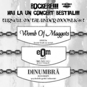 WOMB OF MAGGOTS, Eqm, DinUmbra, Black Flag (Metal Under Moonlight XII, 08.10.2004)