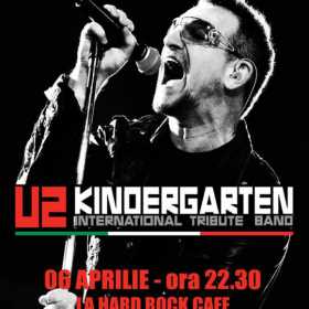 Concert tribut U2 cu Kindergarten in Hard Rock Cafe