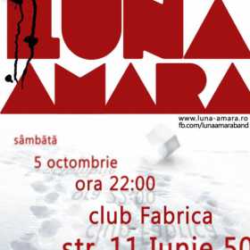 Concert Luna Amara si Up To Eleven in Club Fabrica