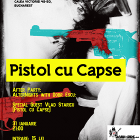 Concert Pistol cu Capse in Question Mark din Bucuresti