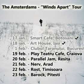 The Amsterdams continua turneul national 'Winds Apart'