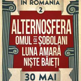 Concert Alternosfera, Omul cu Sobolani, Luna Amara si Niste Baieti la Arenele Romane