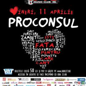 Concert Proconsul in Club Live din Bucuresti