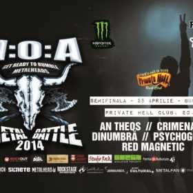 Prima semifinala Wacken Metal Battle 2014, la Bucuresti