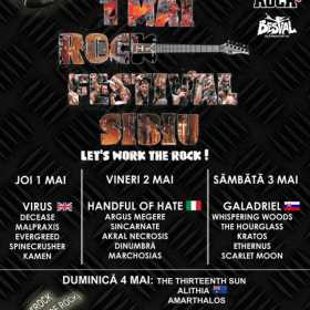 S-au pus in vanzare biletele pentru '1 Mai Rock Festival Sibiu 2014'!