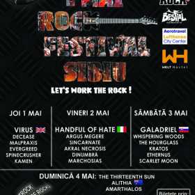 Zece motive sa vii saptamana viitoare la '1 Mai Rock Festival Sibiu 2014'