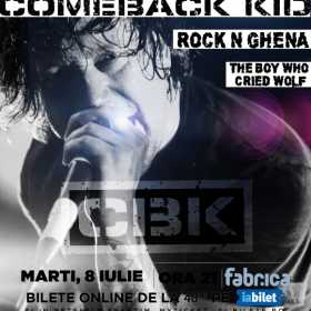 Concert Comeback Kid, Rock N Ghena si The Boy Who Cried Wolf in Club Fabrica